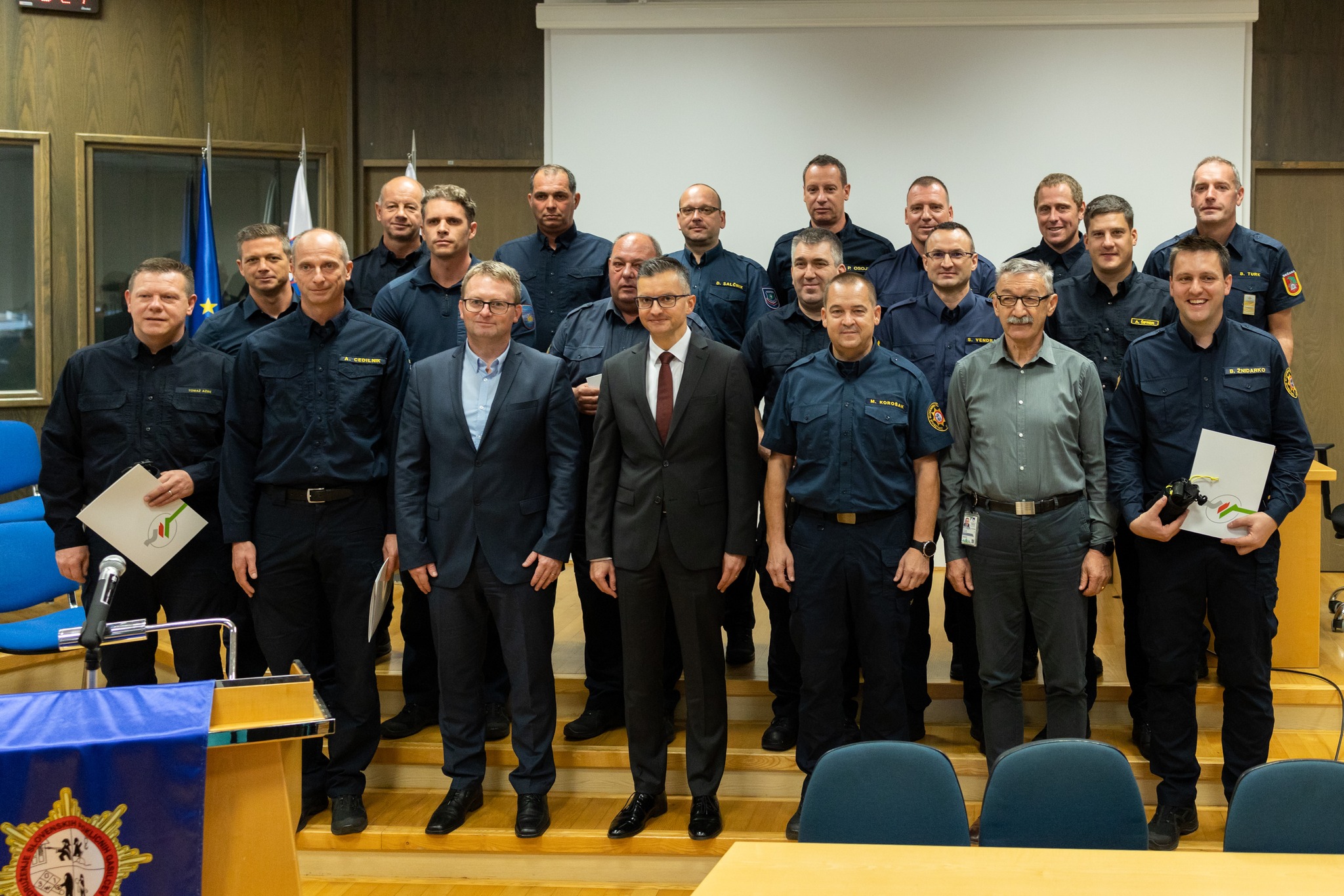 Podelitev spričeval dopolnilnega usposabljanja - Modul III