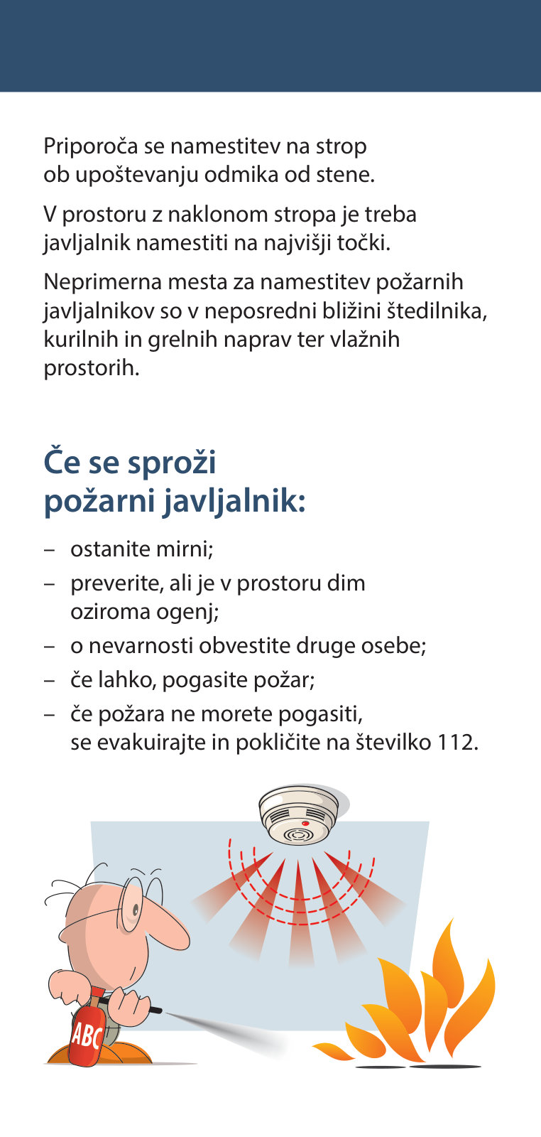 Oktober - mesec požarne varnosti